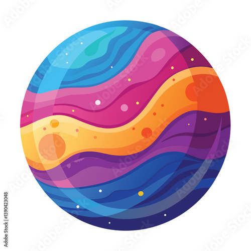 colorful-planet-galaxy-on-white-background