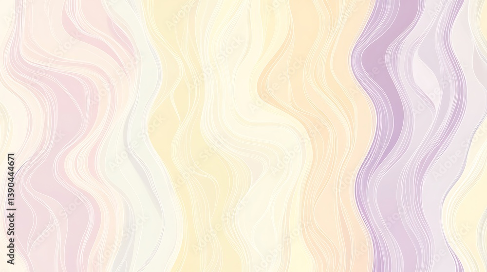 Pastel wavy abstract background. (5)
