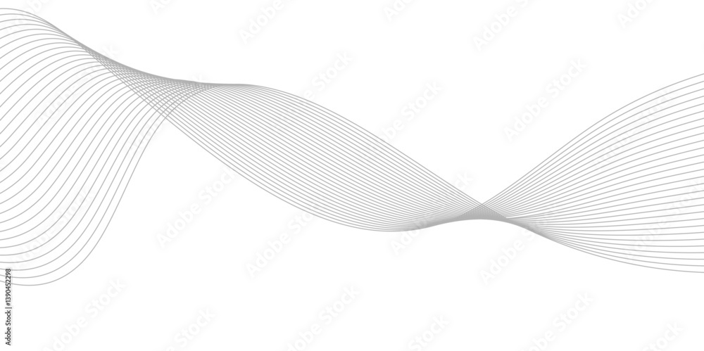 Abstract Curved Black and White Line Wave Background Abstract Curved Black and White Line Wave Background