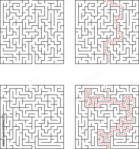 Complex Maze Puzzles Solutions and Challenges for Problem Solvers