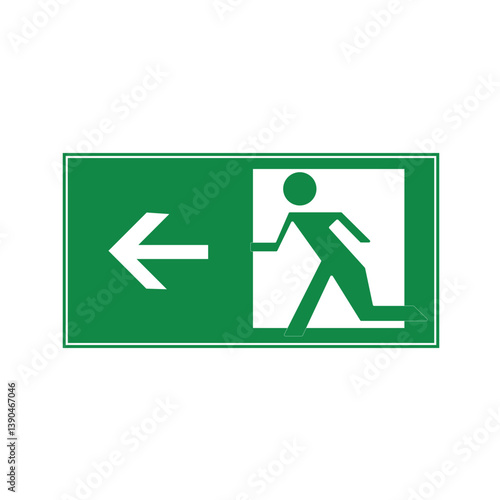 Emergency Exit Sign