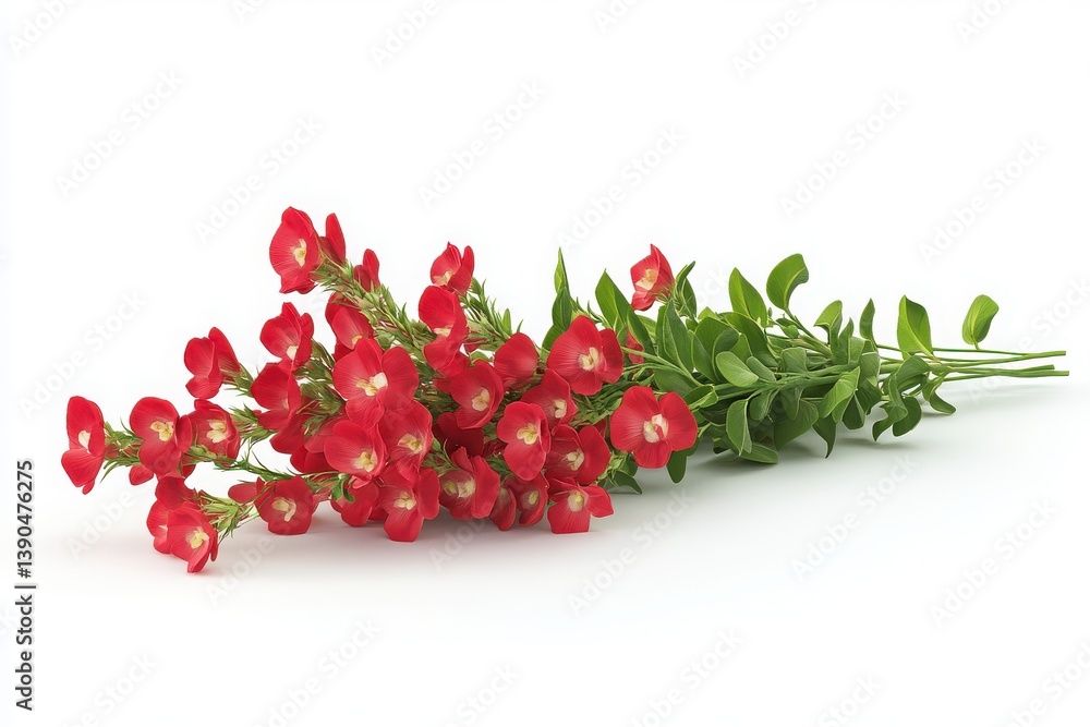 3D rendering of a snapdragon flower in bloom isolated on a white background with detailed petals 3D rendering of a snapdragon flower in bloom isolated on a white background with detailed petals