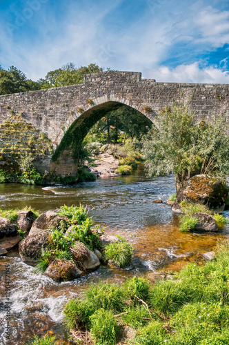 Obraz na płótnie Negreira is a municipality in Galicia located west of Santiago de Compostela. It borders the municipalities of Ames and San Sebastián. w salonie