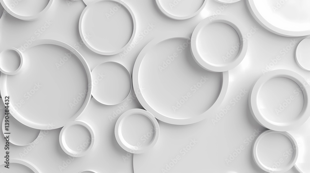 A background smooth circular alumunium metal white smooth, Generative AI illustrations. A background smooth circular alumunium metal white smooth, Generative AI illustrations.