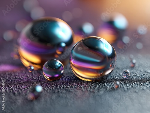 Transparent spheres reflect...