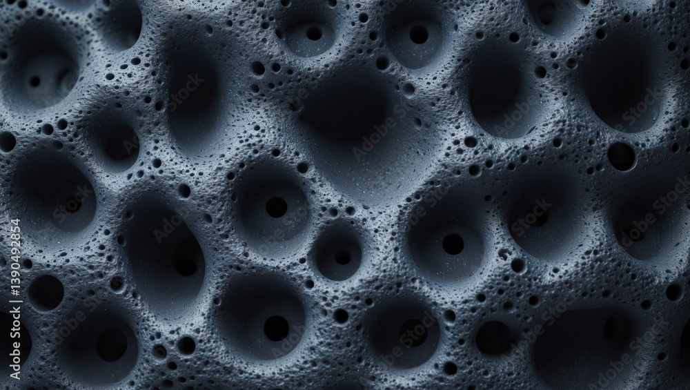 Sponge-like metal continuous pattern. Sponge-like metal continuous pattern.