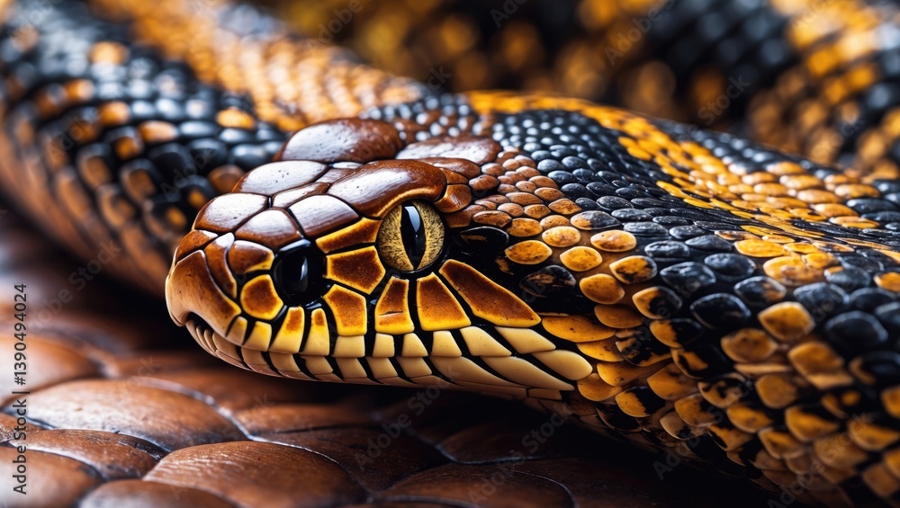 Fototapeta premium snake texture