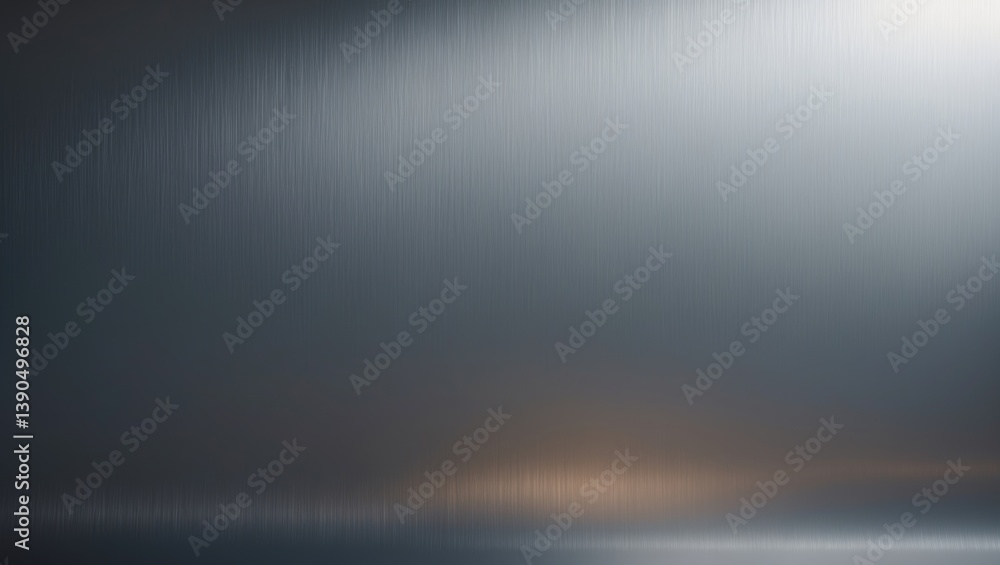 Fototapeta premium Brushed metallic texture that is smooth as a background