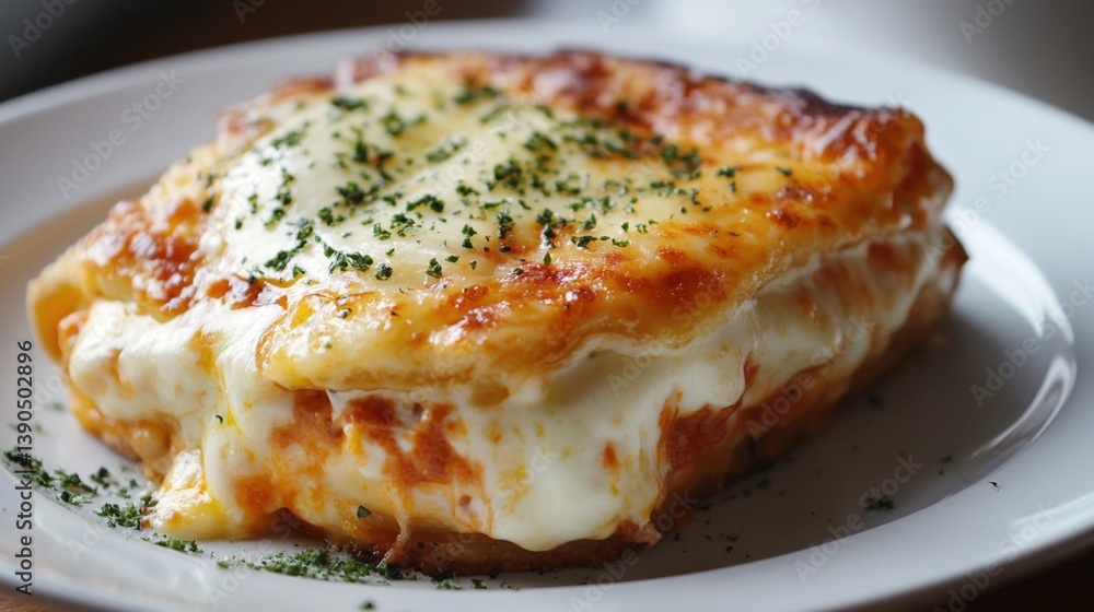 Melted cheese sandwich with a crispy crust Melted cheese sandwich with a crispy crust
