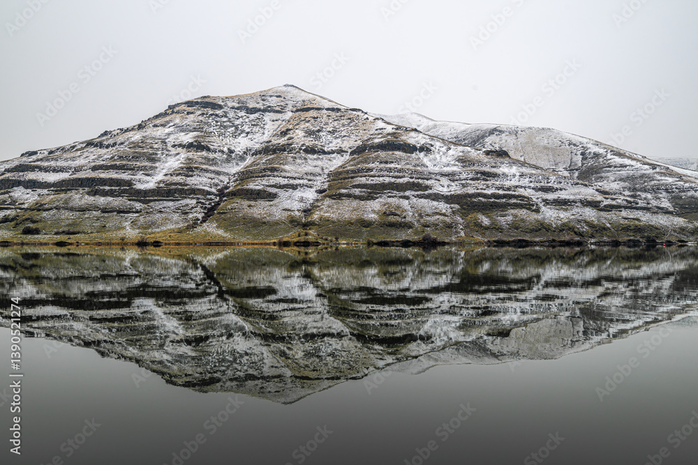Snake River on a Cold December Day in Washington State