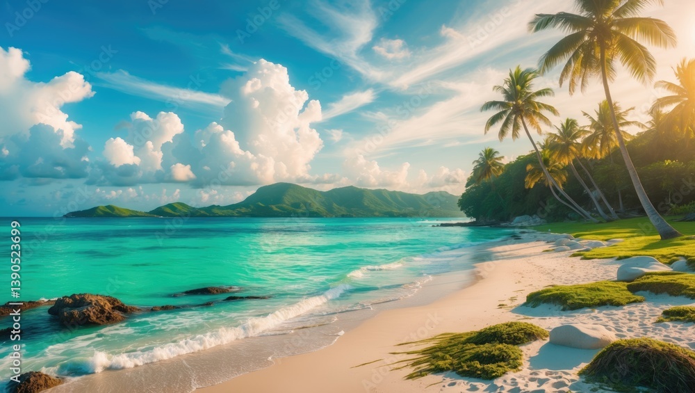 Fototapeta premium tropical shoreline