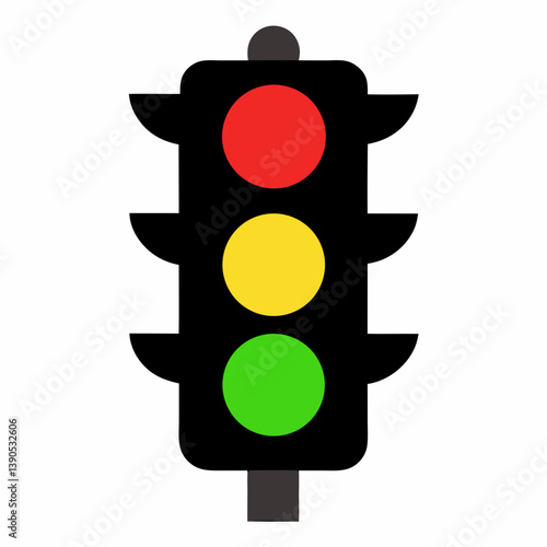 red traffic light