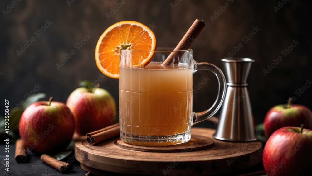 Boozy Warm Apple Cider with Orange and Whiskey Boozy Warm Apple Cider with Orange and Whiskey