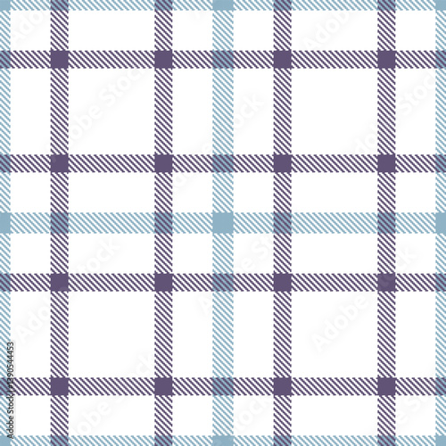 Contemporary Seamless Tartan featuring Fire white and Sandy dusk Fabric Design