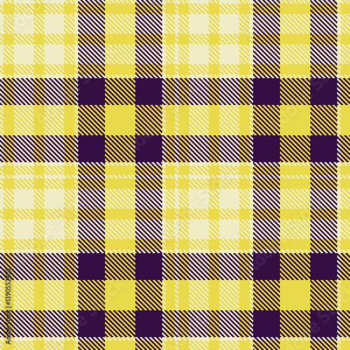 Cool pale and Highland dull yellow Seamless Tartan Fabric Design