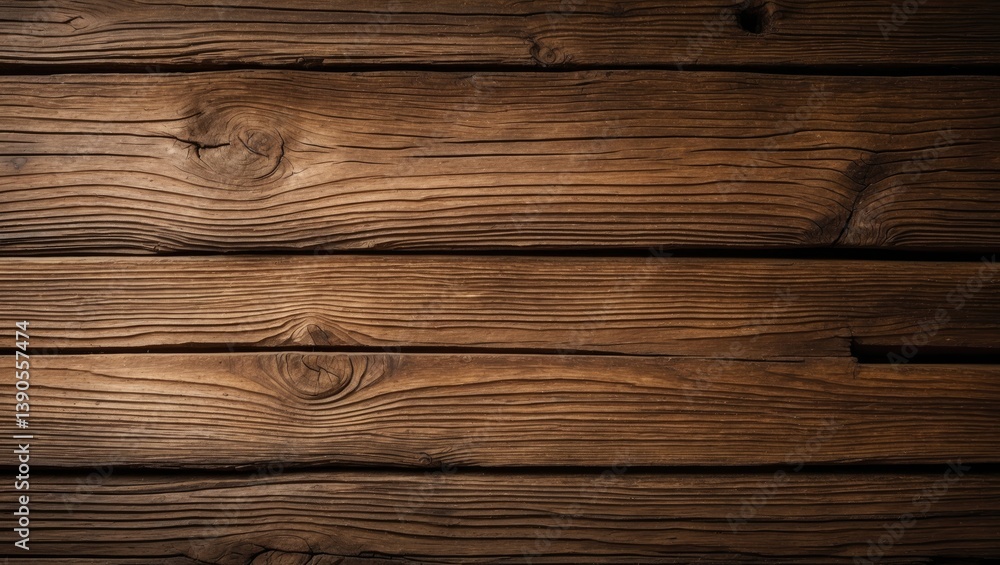 Obraz premium Weathered brown wood texture backdrop