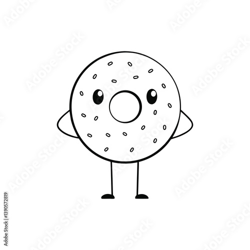 cartoon tree with a smile