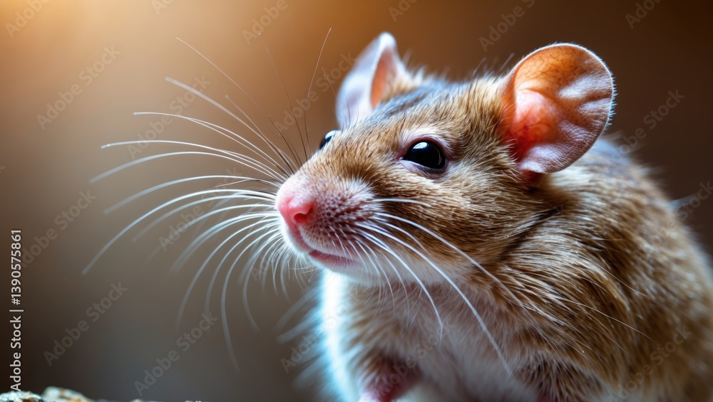Swiss house mice consistently reside alongside humans and exploit them. Sensitive vibrissae highlight their keen sense of smell. Complete eradication of mice on farms is unattainable. Isolated.