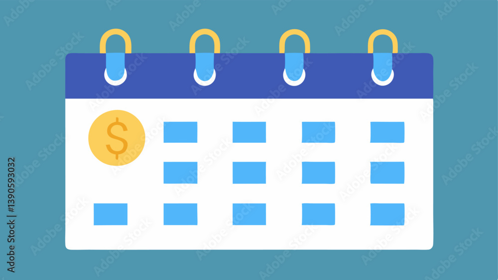 Calendar with Payments A wall calendar with certain days marked and dollar signs highlighting the frequency of dividend payments throughout the year. Calendar with Payments A wall calendar with certain days marked and dollar signs highlighting the frequency of dividend payments throughout the year.