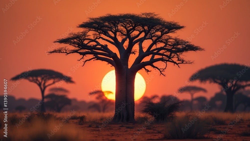 Fototapeta premium Africa's Natural Landscape