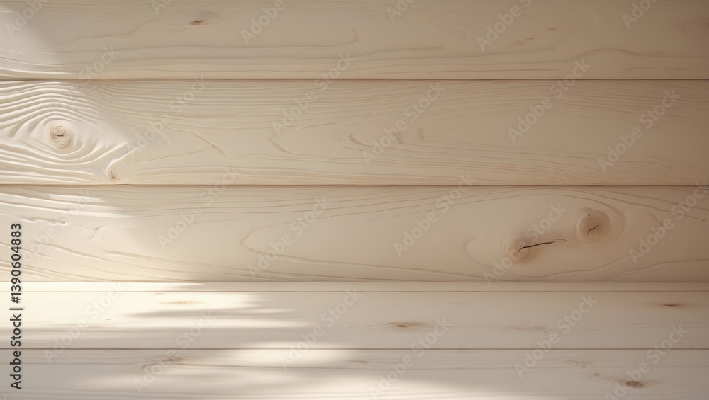 Fototapeta premium Wood texture background, rustic oak. Worn wooden varnished paint revealing texture. Hardwood washed planks pattern from a tabletop perspective.