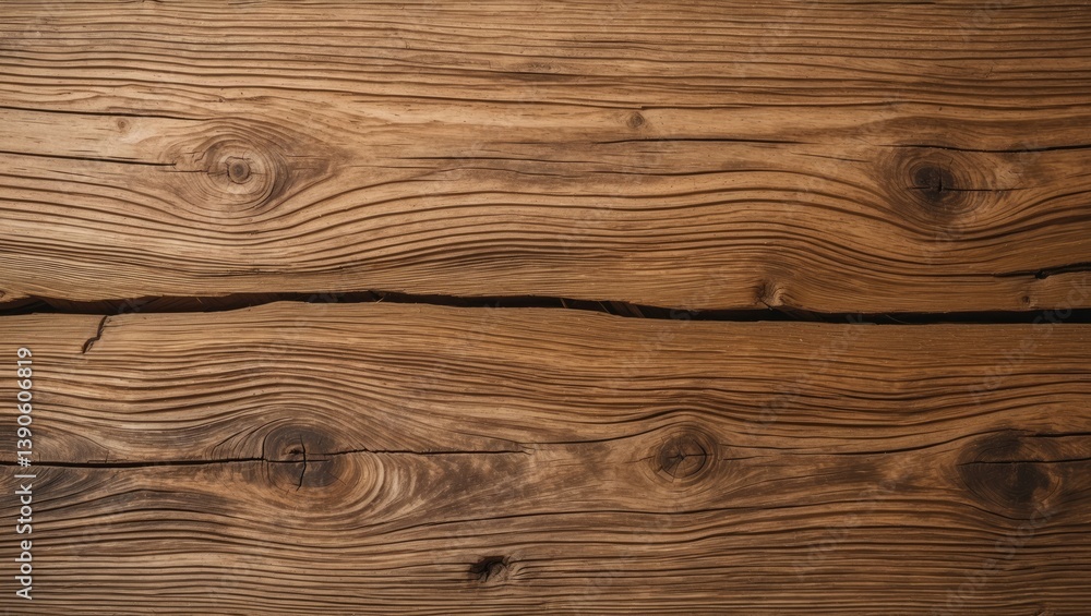 Wood texture background. Overhead view of an antique wooden table featuring cracks. Light brown surface of aged knotted wood with a natural hue. Wood texture background. Overhead view of an antique wooden table featuring cracks. Light brown surface of aged knotted wood with a natural hue.