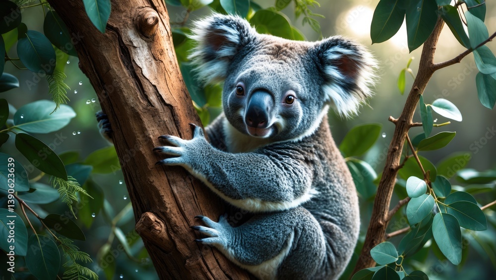 Fototapeta premium A charming koala.