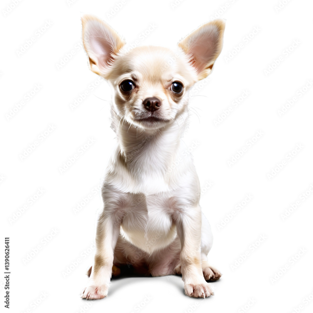 chihuahua puppy isolated on transparent background chihuahua puppy isolated on transparent background