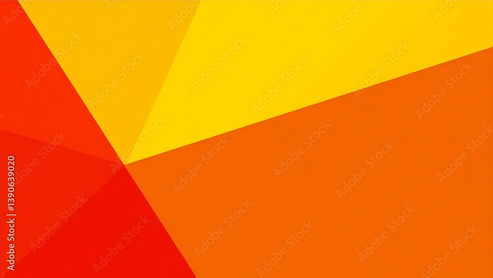 Abstract orange and red geometric background. Generative Ai. Abstract orange and red geometric background. Generative Ai.