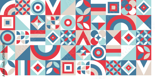 Tableau sur toile Seamless vector pattern