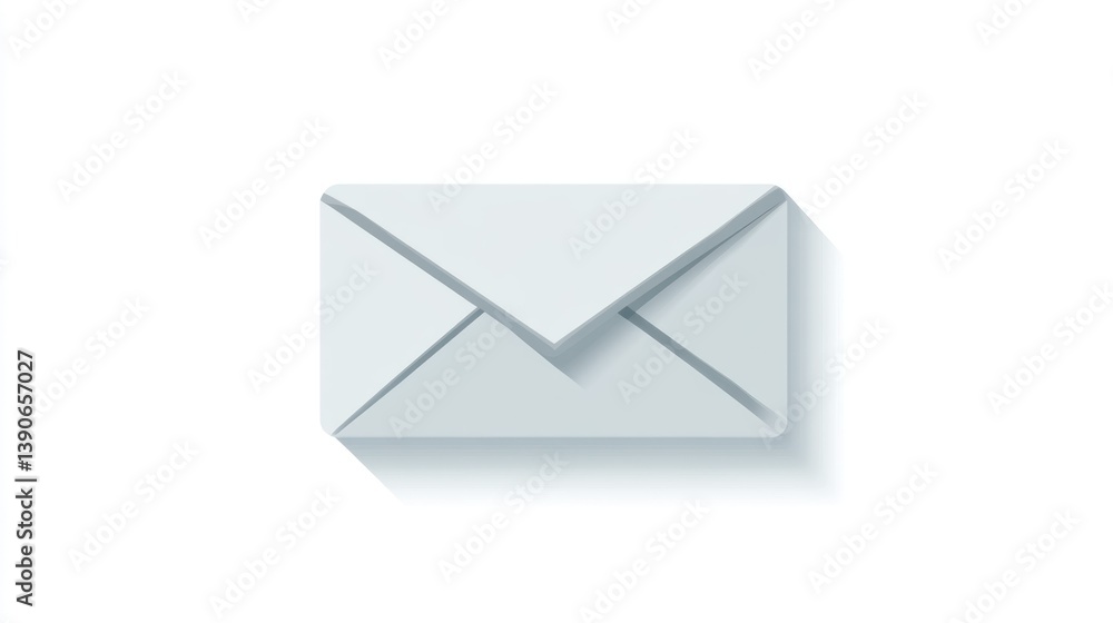 Sealed Envelope Icon Minimalist Design for Communication Messaging and Email Concepts Sealed Envelope Icon Minimalist Design for Communication Messaging and Email Concepts