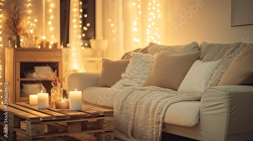 Obraz na płótnie A cozy w salonie