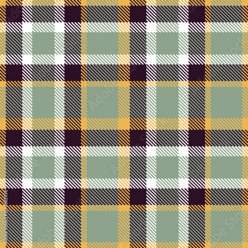 Deep butterscotch Tartan patterns fabric texture. Contemporary Fire eggplant Seamless Tartan