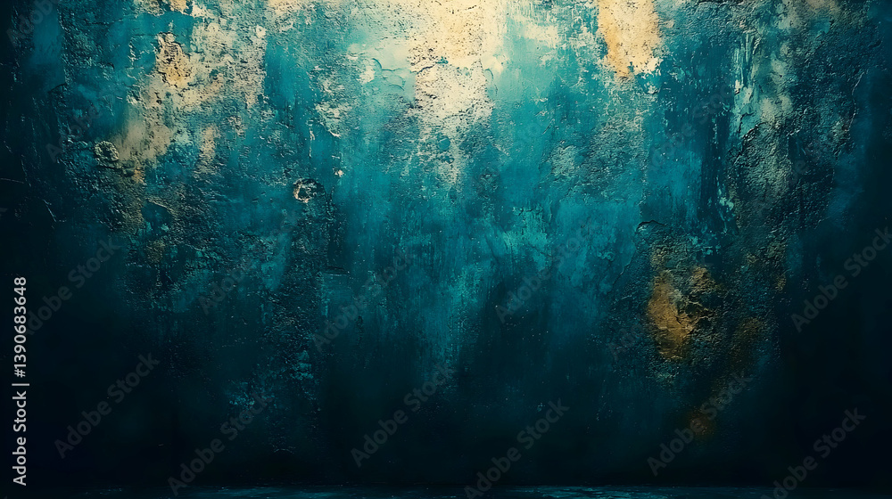 Teal Abstract Background Texture