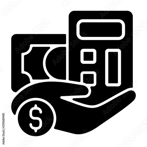 Tax Credit Solid Solid Icon