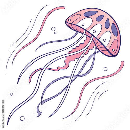 Virus, Bacteria & Microorganisms color vector 
