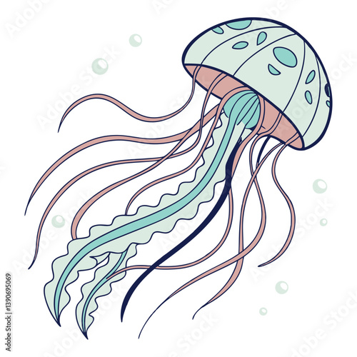 Virus, Bacteria & Microorganisms color vector 
