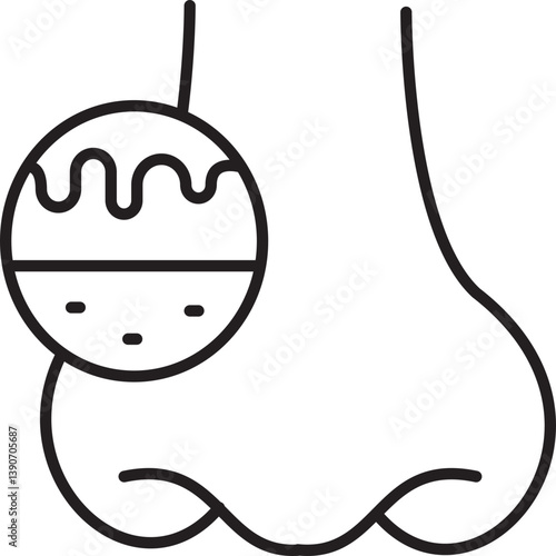 nose allergic icon 