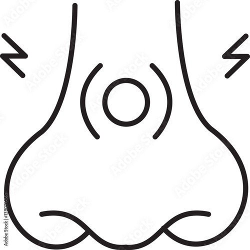 nose allergic icon 