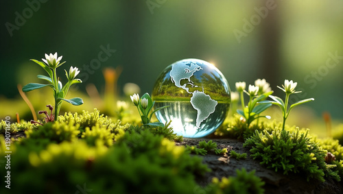 green grass in the sun