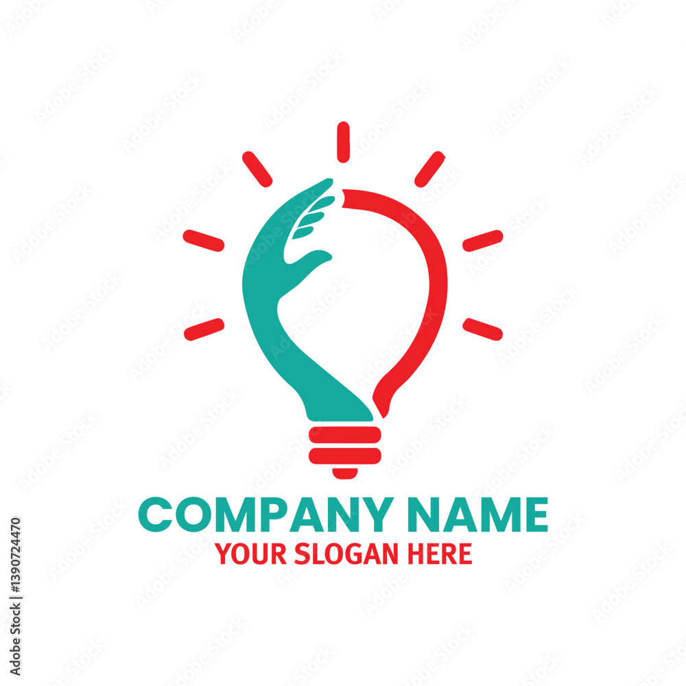 Fototapeta premium business ideas logo design vector