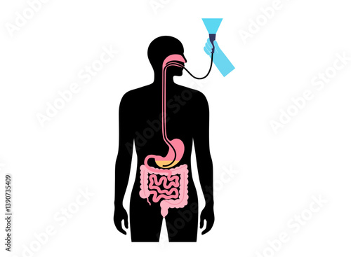 Stomach wash gastric lavage