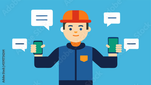 Phone Data Extraction A technician holding a smartphone in one hand while using a specialized tool in the other showcasing a digital display of recovered text messages.