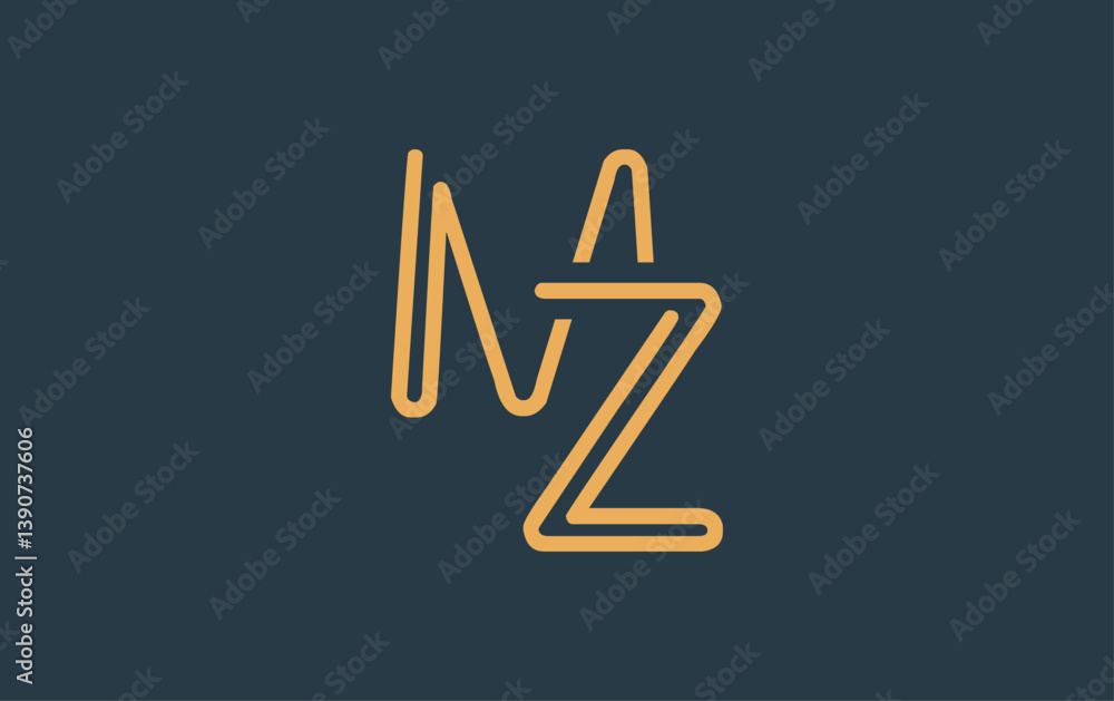 MZ Minimalistic Line Art Logo Design with Abstract Lettering. Abstract minimalistic logo design featuring a sleek line art style. MZ Minimalistic Line Art Logo Design with Abstract Lettering. Abstract minimalistic logo design featuring a sleek line art style.