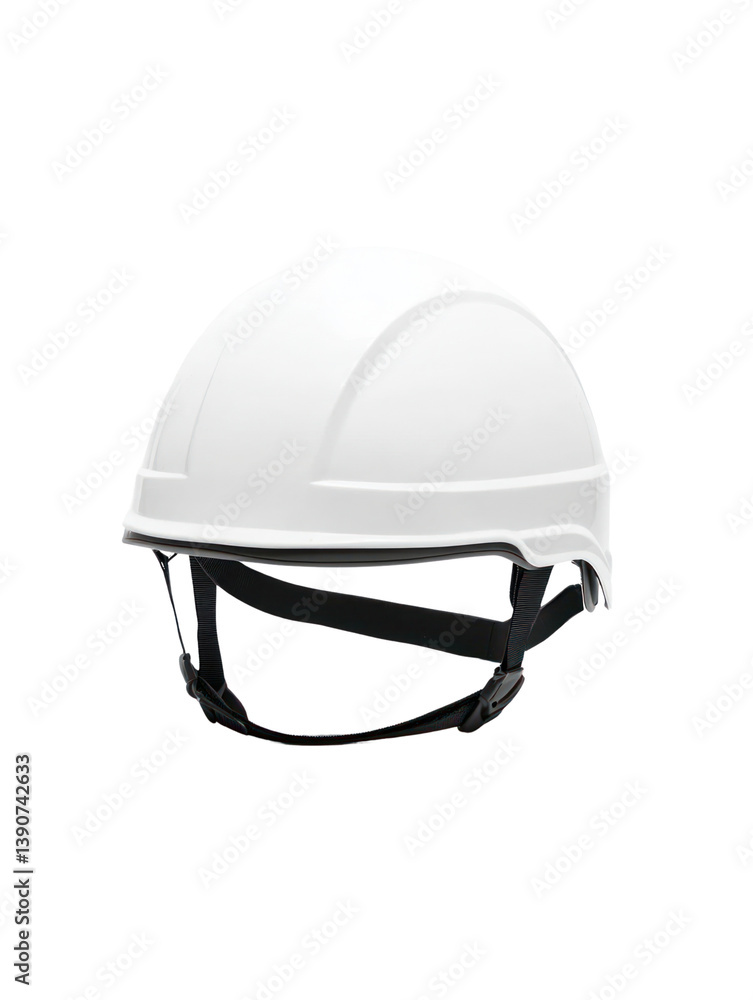 Fototapeta premium Safety helmet cut out background for design projects construction site professional image studio setup