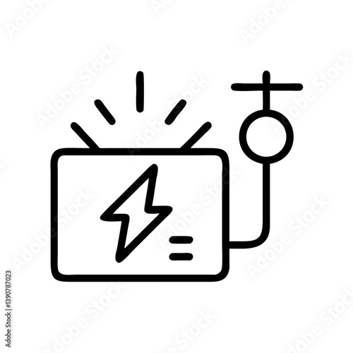 Energy control system icon