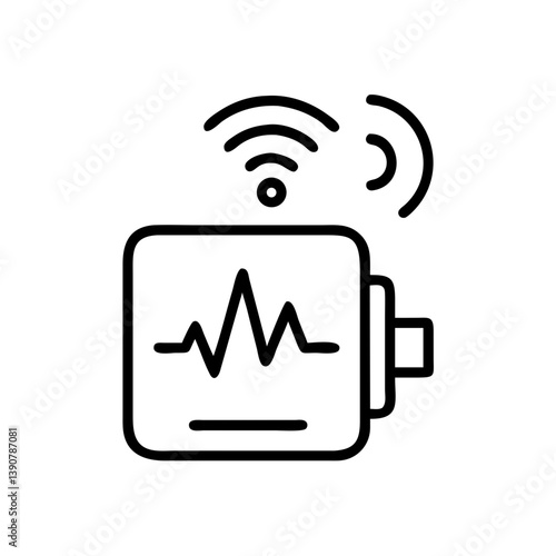 Smart diagnostics system icon