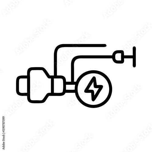 Electronic drive train icon