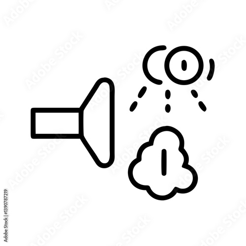 Emission control icon