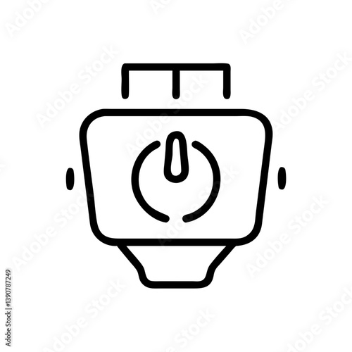 Hybrid start-stop system icon